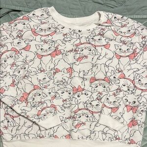 Disney Marie expressions Sweatshirt, size XXL
